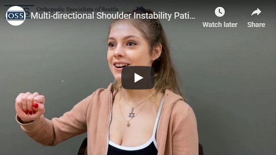 Multi-Directional Shoulder Instability Patient video thumbnail
